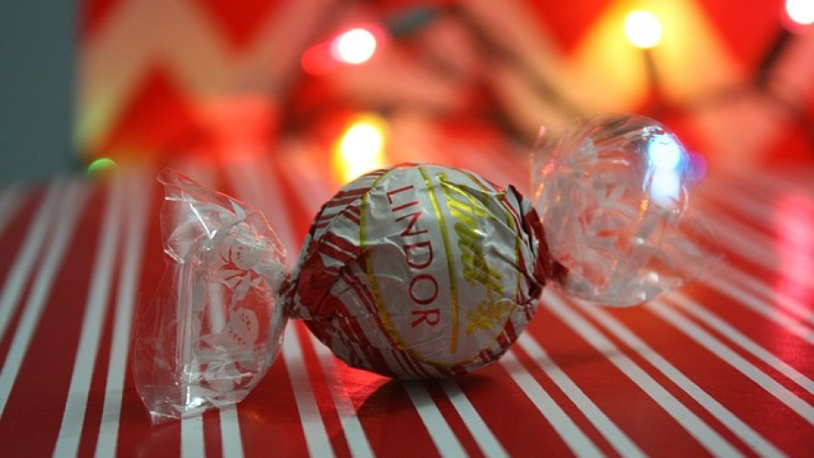 Schokolade: Lindt 1kg Weihnachtsmann